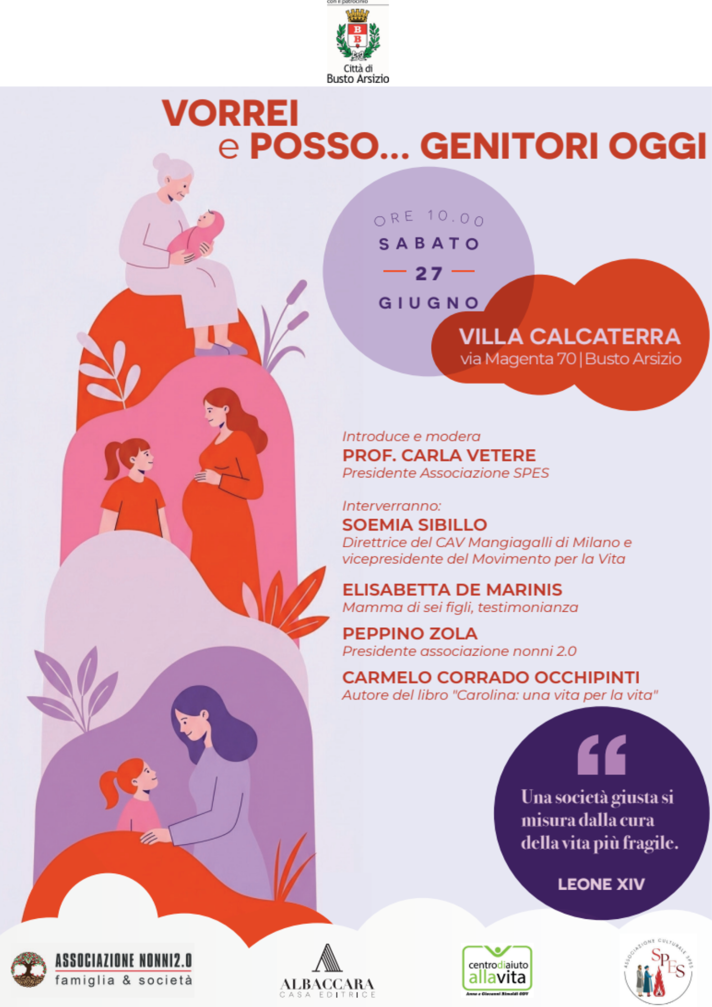 Locandina Evento Spes 27 giugno 2026
